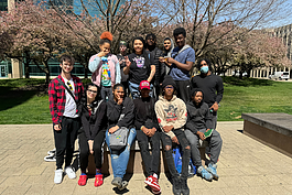 A group of Flint Southwestern juniors and seniors recently visited Wayne State University and Hurley Medical Center to learn about various career paths.
