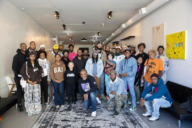 On Saturday, April 6, Flint streetwear store BAU-HŌUSE hosted a design workshop in collaboration with Pensole Lewis College to offer a creative space and learning opportunities to the community.