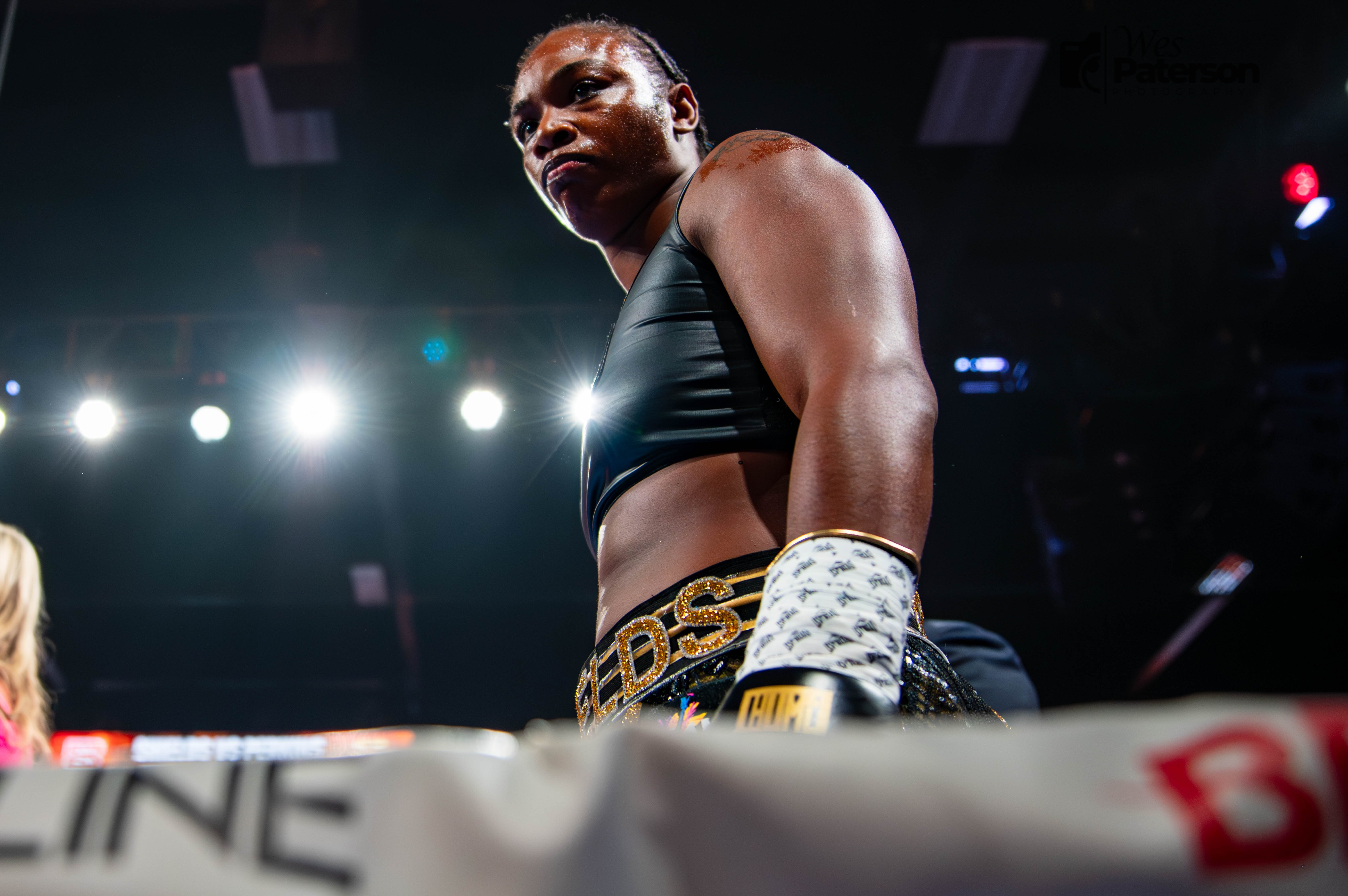 Flint native Claressa Shields made boxing history in her hometown on Sunday, Feb. 2, 2025, at Dort Financial Center, becoming the undisputed unified women's heavyweight champion.