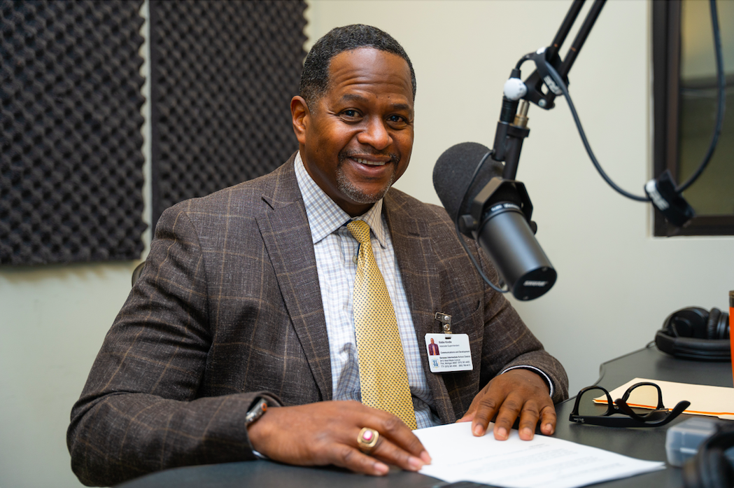 Eddie Kindle, Associate Superintendent of GISD, is the host of the new podcast, 'Inside Education! - Where Education Meets Innovation.'