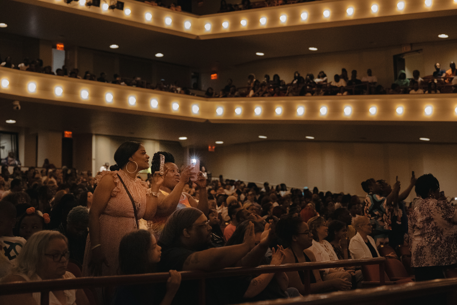 Parents, friends, siblings, community members, and more pack out FIM's Whiting Auditorium on June 4, 2024. 