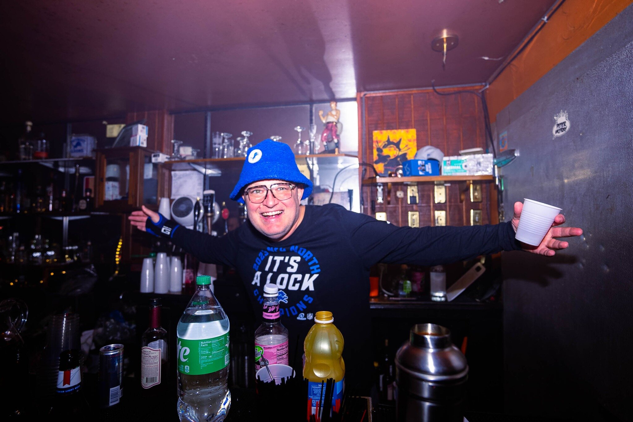 The Loft's owner, Rodney Ott, was all smiles on Saturday, Jan. 18, 2025, the bar's final night after 22 years. 