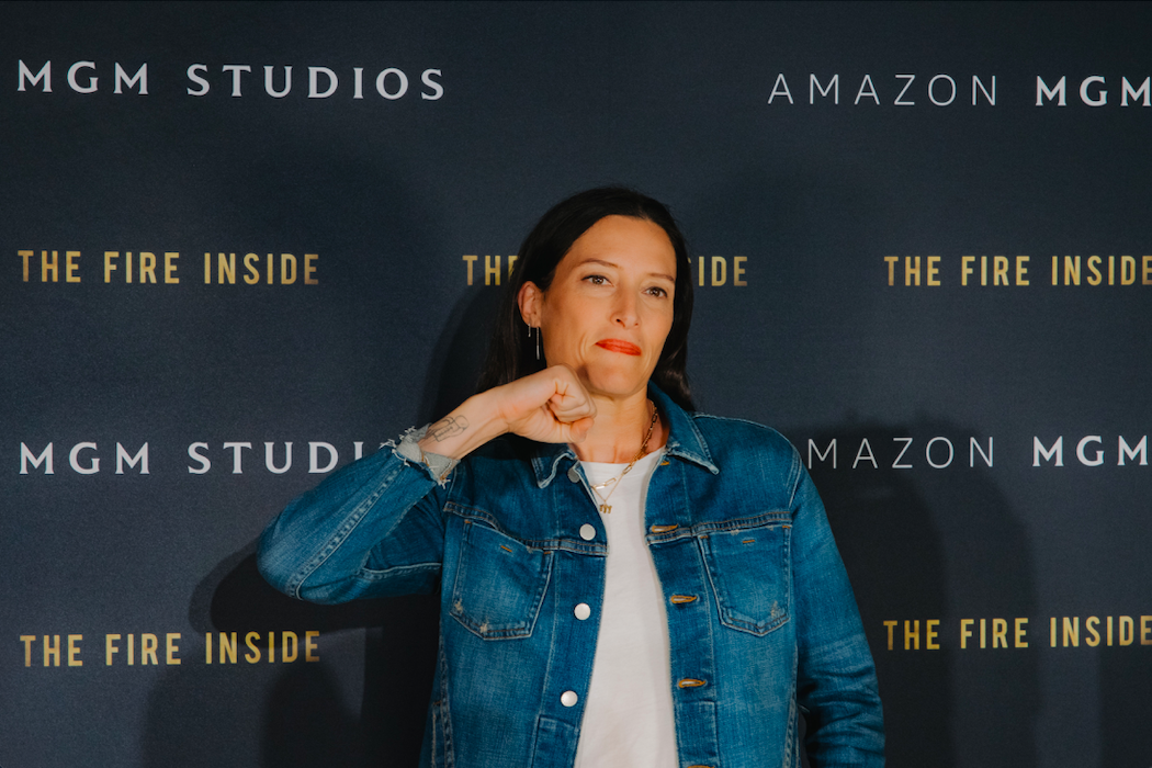 Rachel Morrison at 'The Fire Inside' screening at Cinemark Flint West 14 on Sunday, Nov. 10, 2024.